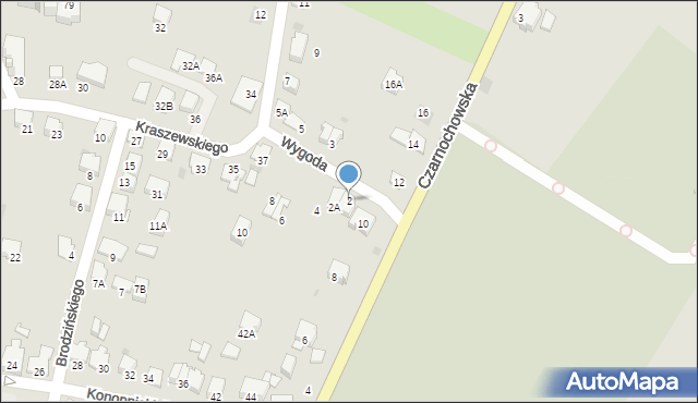 Wieliczka, Wygoda, 2, mapa Wieliczka