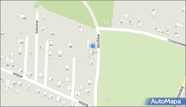 Wieliczka, Wygoda, 22, mapa Wieliczka