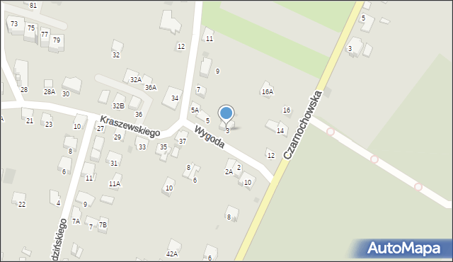 Wieliczka, Wygoda, 3, mapa Wieliczka