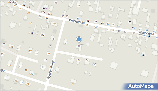 Włoszczowa, Wyszyńskiego Stefana, ks. kard., 3a, mapa Włoszczowa