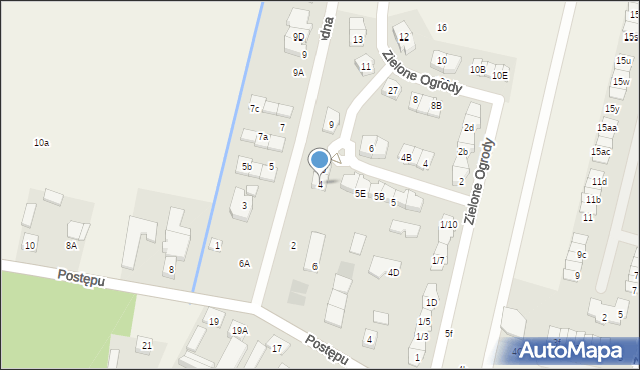 Wola Mrokowska, Wygodna, 4, mapa Wola Mrokowska
