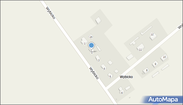 Wybicko, Wybicko, 2, mapa Wybicko