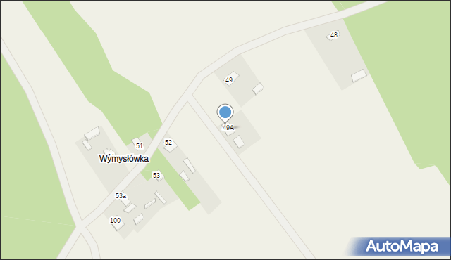 Wychody, Wychody, 106, mapa Wychody
