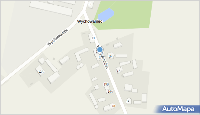 Wychowaniec, Wychowaniec, 15, mapa Wychowaniec