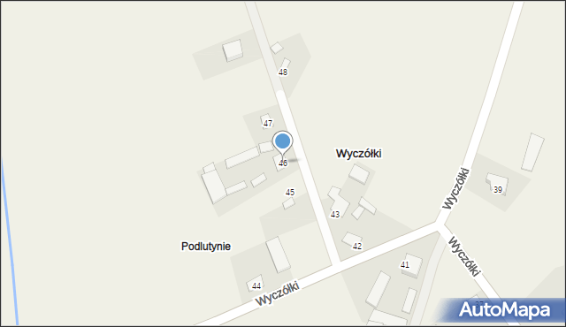 Wyczółki, Wyczółki, 46, mapa Wyczółki