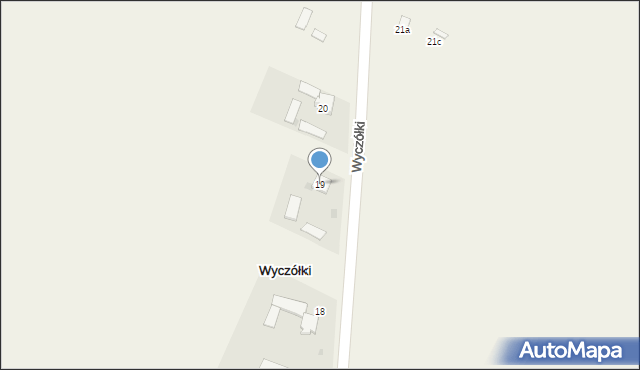 Wyczółki, Wyczółki, 19, mapa Wyczółki