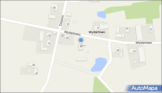 Wydartowo, Wydartowo, 48, mapa Wydartowo