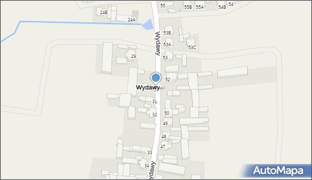 Wydawy, Wydawy, 30, mapa Wydawy