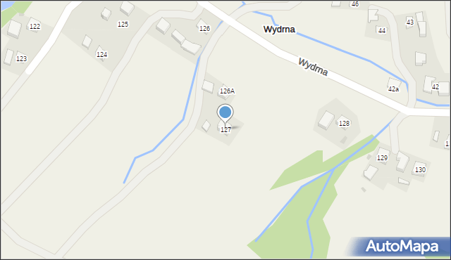 Wydrna, Wydrna, 127, mapa Wydrna