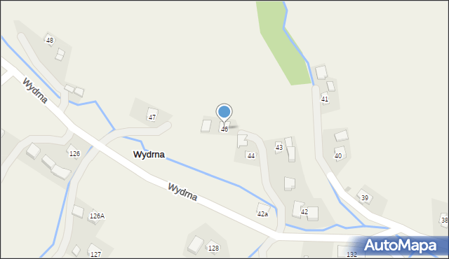 Wydrna, Wydrna, 46, mapa Wydrna