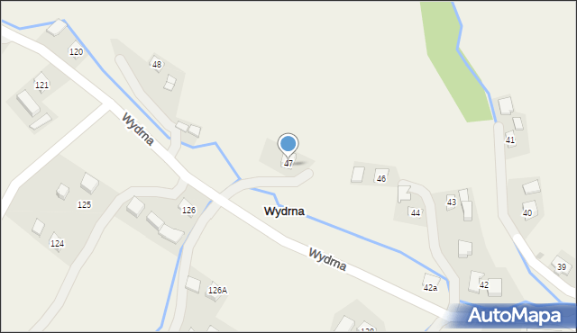 Wydrna, Wydrna, 51, mapa Wydrna