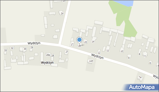 Wydrzyn, Wydrzyn, 16, mapa Wydrzyn