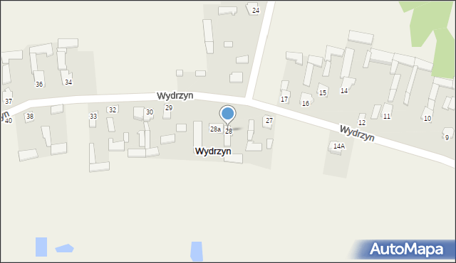 Wydrzyn, Wydrzyn, 28, mapa Wydrzyn