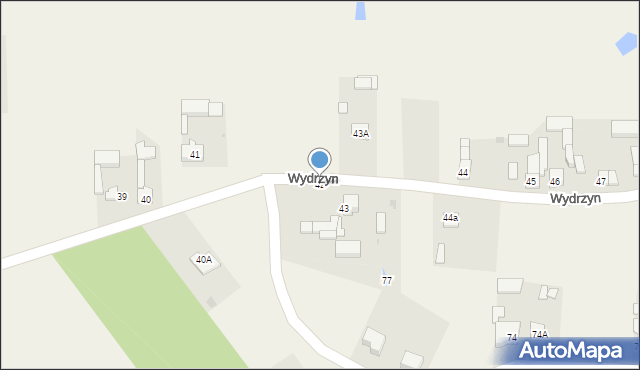 Wydrzyn, Wydrzyn, 42, mapa Wydrzyn