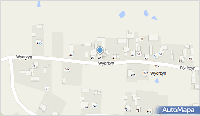 Wydrzyn, Wydrzyn, 46, mapa Wydrzyn