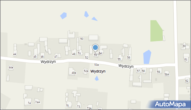 Wydrzyn, Wydrzyn, 53, mapa Wydrzyn