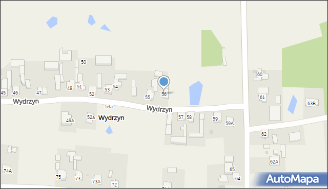 Wydrzyn, Wydrzyn, 56, mapa Wydrzyn