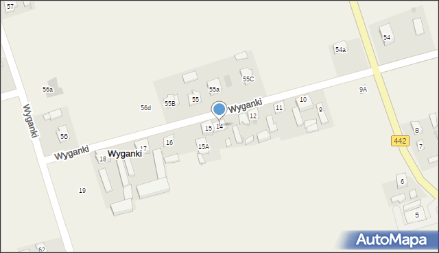Wyganki, Wyganki, 14, mapa Wyganki