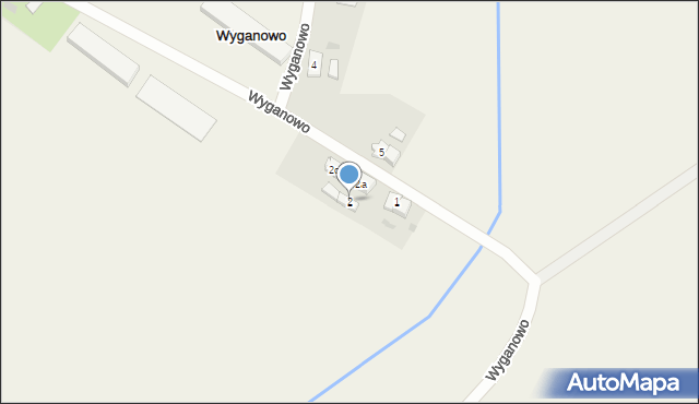 Wyganowo, Wyganowo, 2, mapa Wyganowo