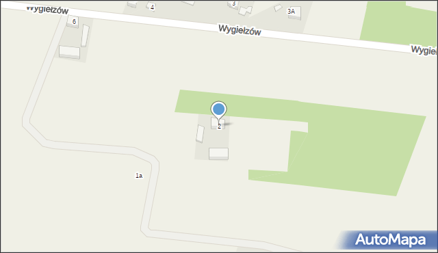 Wygiełzów, Wygiełzów, 2, mapa Wygiełzów