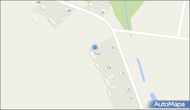 Wyględówek, Wyględówek, 20a, mapa Wyględówek