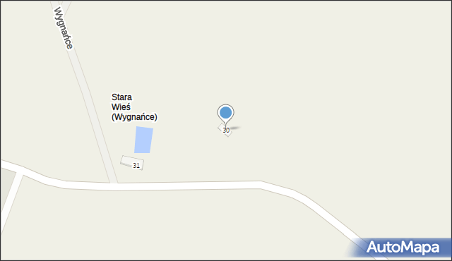 Wygnańce, Wygnańce, 30, mapa Wygnańce