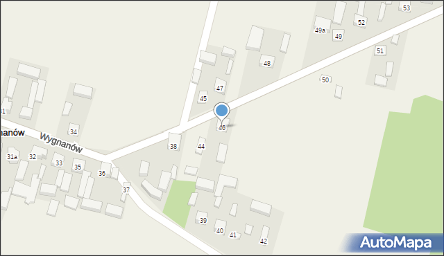 Wygnanów, Wygnanów, 46, mapa Wygnanów