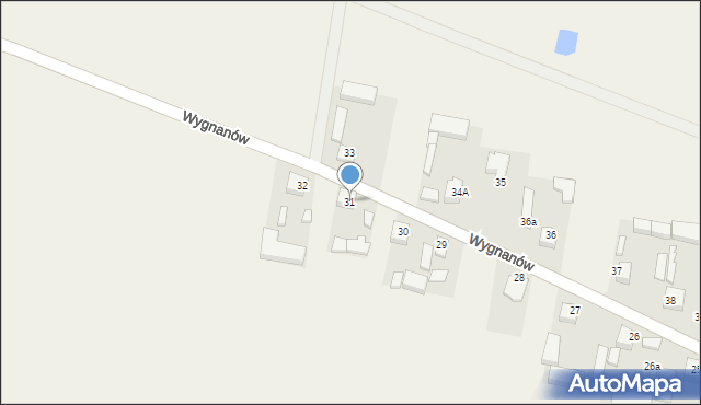 Wygnanów, Wygnanów, 31, mapa Wygnanów