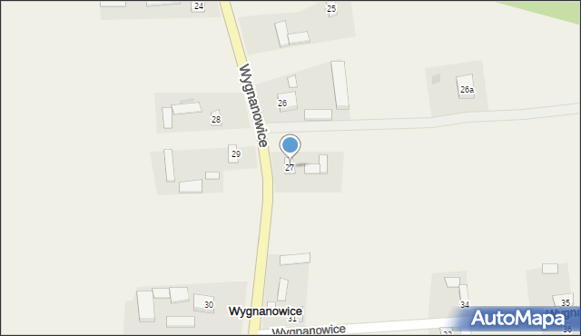 Wygnanowice, Wygnanowice, 27, mapa Wygnanowice