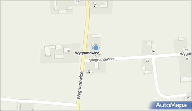 Wygnanowice, Wygnanowice, 31, mapa Wygnanowice