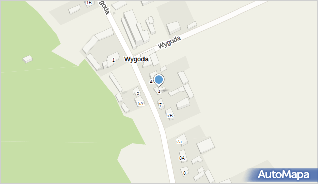 Wygoda, Wygoda, 4, mapa Wygoda