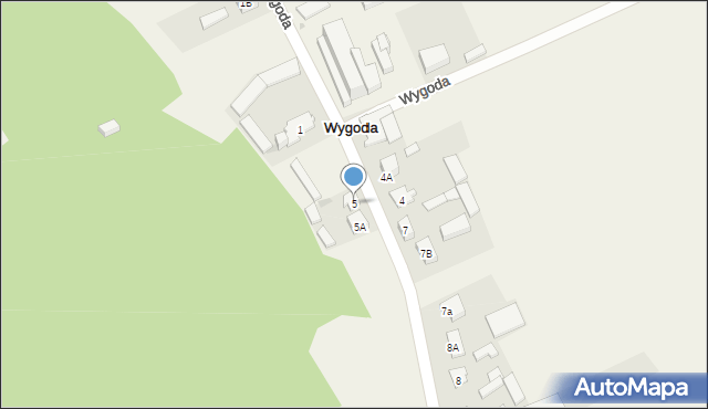 Wygoda, Wygoda, 5, mapa Wygoda