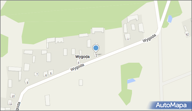 Wygoda, Wygoda, 2, mapa Wygoda