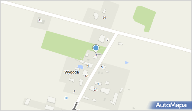 Wygoda, Wygoda, 4, mapa Wygoda