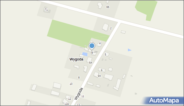 Wygoda, Wygoda, 6, mapa Wygoda