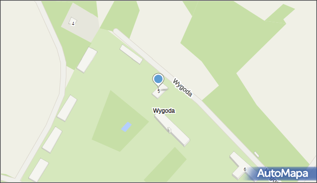 Wygoda, Wygoda, 5, mapa Wygoda