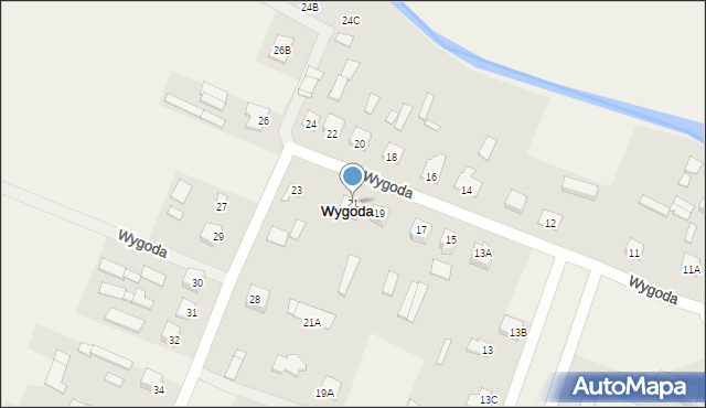 Wygoda, Wygoda, 21, mapa Wygoda