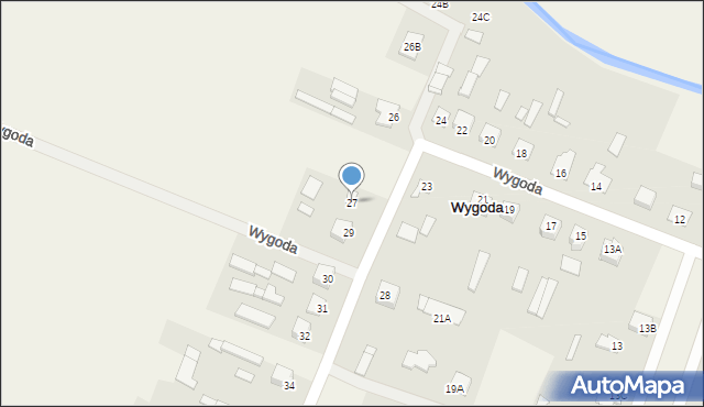 Wygoda, Wygoda, 27, mapa Wygoda