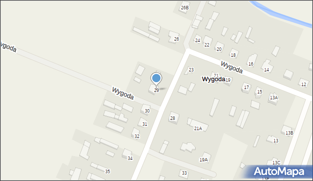 Wygoda, Wygoda, 29, mapa Wygoda