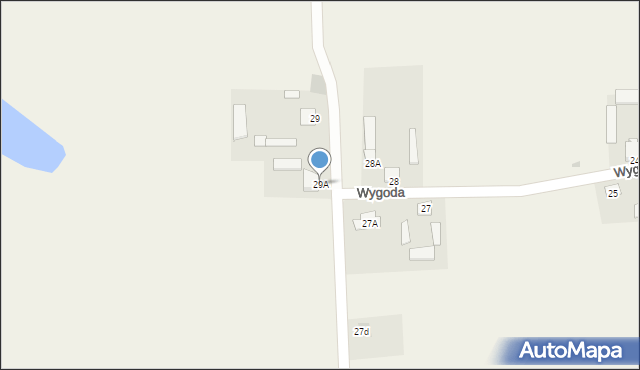 Wygoda, Wygoda, 29A, mapa Wygoda