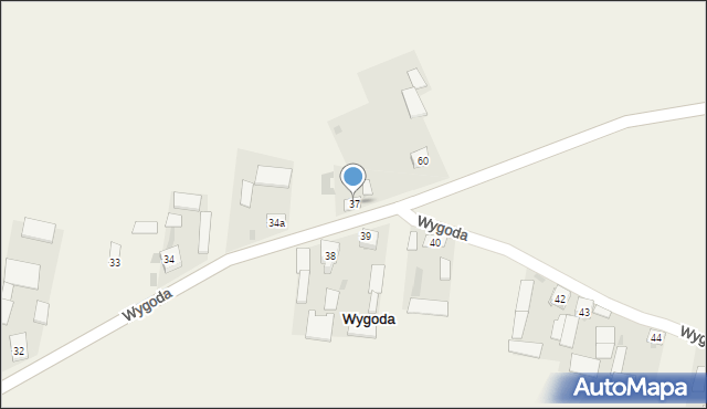 Wygoda, Wygoda, 37, mapa Wygoda