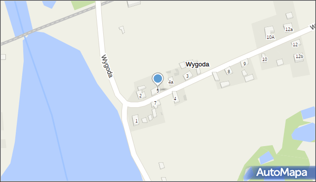 Wygoda, Wygoda, 5, mapa Wygoda