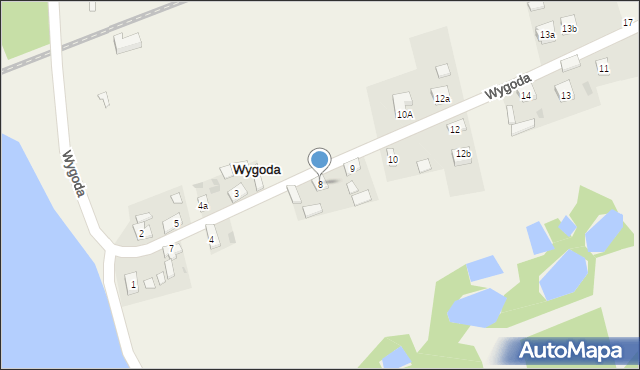 Wygoda, Wygoda, 8, mapa Wygoda