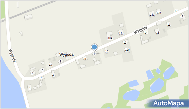 Wygoda, Wygoda, 9, mapa Wygoda