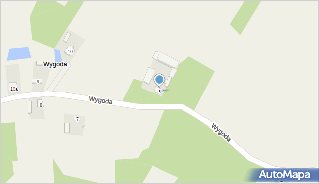 Wygoda, Wygoda, 6, mapa Wygoda