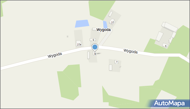 Wygoda, Wygoda, 8, mapa Wygoda