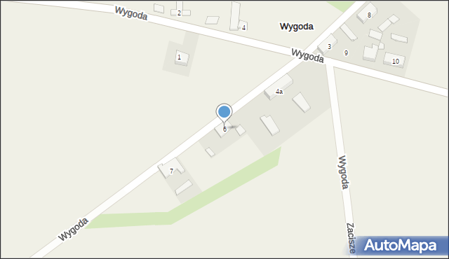 Wygoda, Wygoda, 6, mapa Wygoda