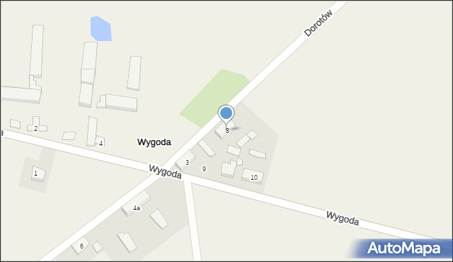 Wygoda, Wygoda, 8, mapa Wygoda