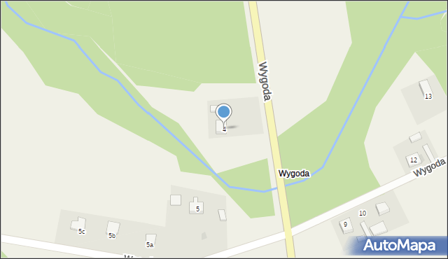 Wygoda, Wygoda, 4, mapa Wygoda