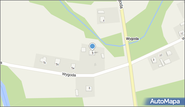 Wygoda, Wygoda, 5, mapa Wygoda